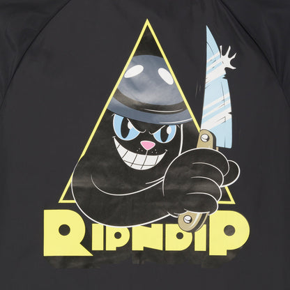 RIPNDIP SLICE AND DICE COACHES JACKET-BLACK