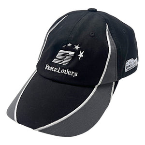 2ND CLOSET S LOGO PATCHWORK CAP-BLACK