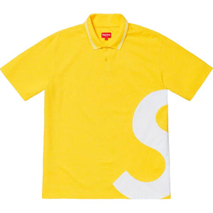 S LOGO POLO-YELLOW