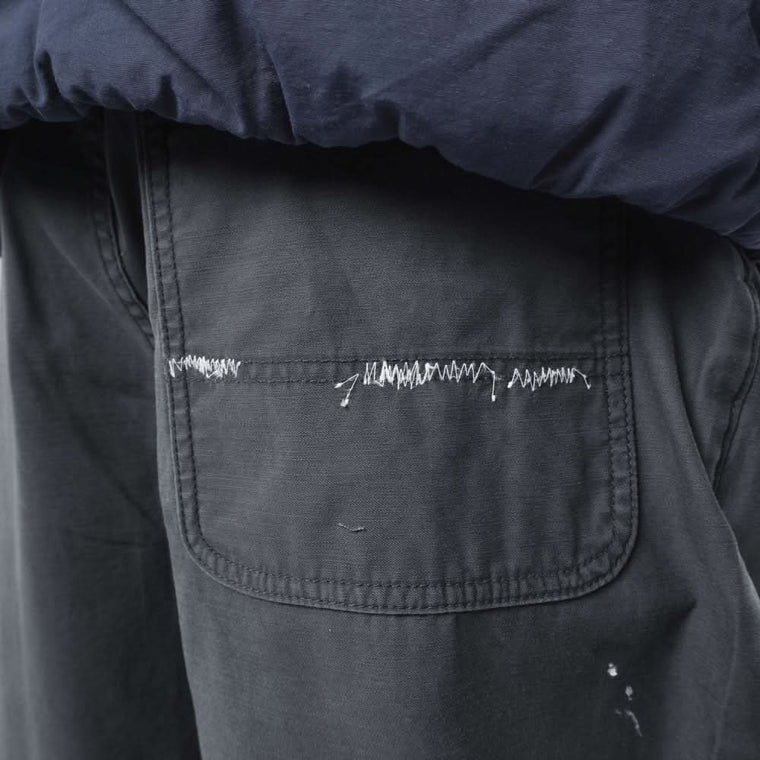 MADNESS SLUBBY DIRTY WIDE PANTS v2-MIDLIGHT NAVY