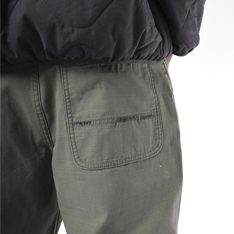 MADNESS SLUBBY DIRTY WIDE PANTS v2-DUSTY OLIVE