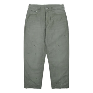 MADNESS SLUBBY DIRTY WIDE PANTS v2-DUSTY OLIVE