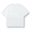 MADNESS SLUB POCKET TEE-WHITE