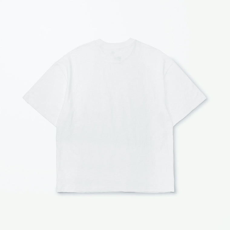 MADNESS SLUB POCKET TEE-WHITE