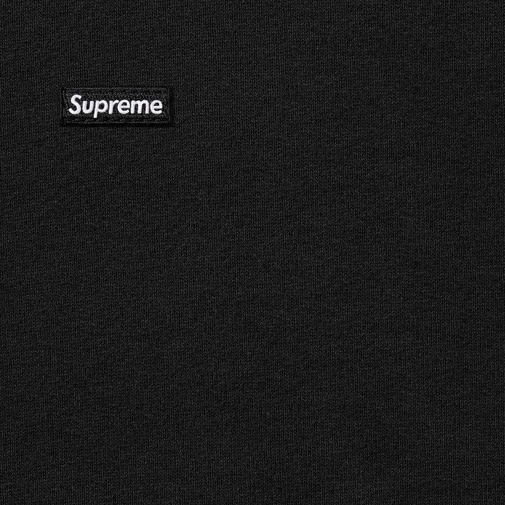 SUPREME SMALL BOX HOODED SWEATSHIRT-BLACK