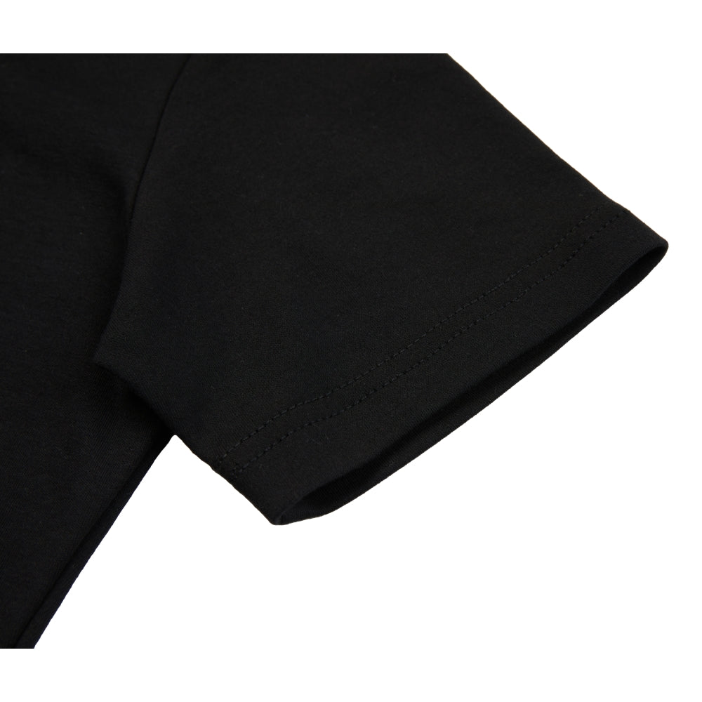 NEUTRAL SOCIETY SMALL LOGO BODYSUIT TEE-BLACK