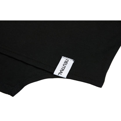 NEUTRAL SOCIETY SMALL LOGO BODYSUIT TEE-BLACK