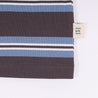A[S]USL SMALL LOGO BORDER TEE-GREY STRIPES