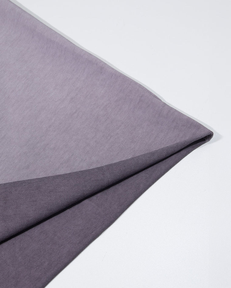 NINE POINT NINE SMALL LOGO S/S TEE-WASHED PURPLE
