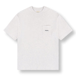 A[S]USL SMALL LOGO WAFFLE TEE-LIGHT GREY
