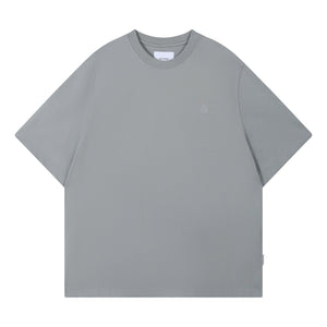 OPEN DIALOGUE SM LOGO TEE-LIGHT GREY