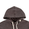 A[S]USL SNOW WASH BLESSED HOODIE-CHARCOAL