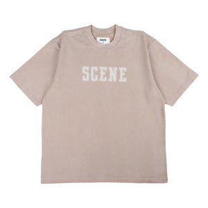 SCENE BY ICE FIRE SNOW WASHED TEE // 008-GREY
