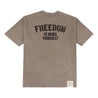 A[S]USL SNOW WASH FREEDOM TEE-GREY