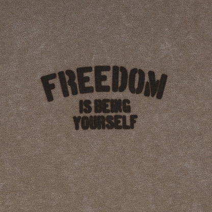 A[S]USL SNOW WASH FREEDOM TEE-GREY