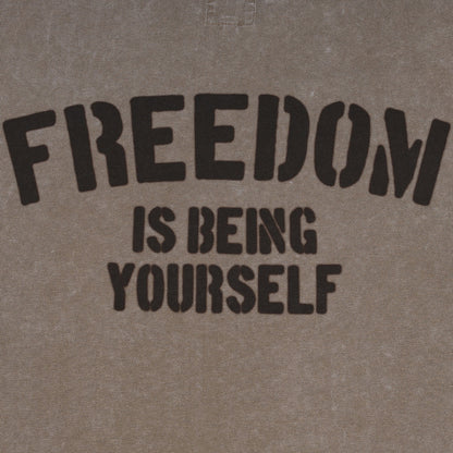 A[S]USL SNOW WASH FREEDOM TEE-GREY