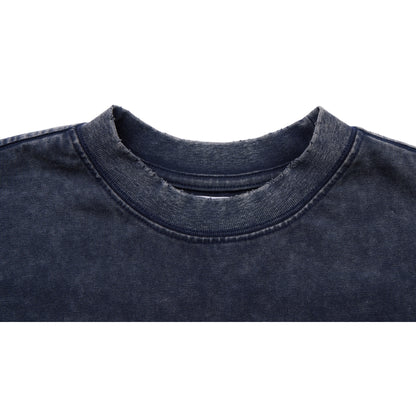 NEUTRAL SOCIETY SNOW WASH I'M  BORED LS TEE-BLACK