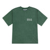 NEUTRAL SOCIETY SNOW WASH LIFE IS A LIE TEE-DARK GREEN
