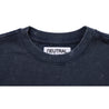 NEUTRAL SOCIETY SNOW WASH LIFE IS A LIE TEE-NAVY