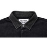 NEUTRAL SOCIETY SNOW WASH LOGO POLO SHIRT-BLACK