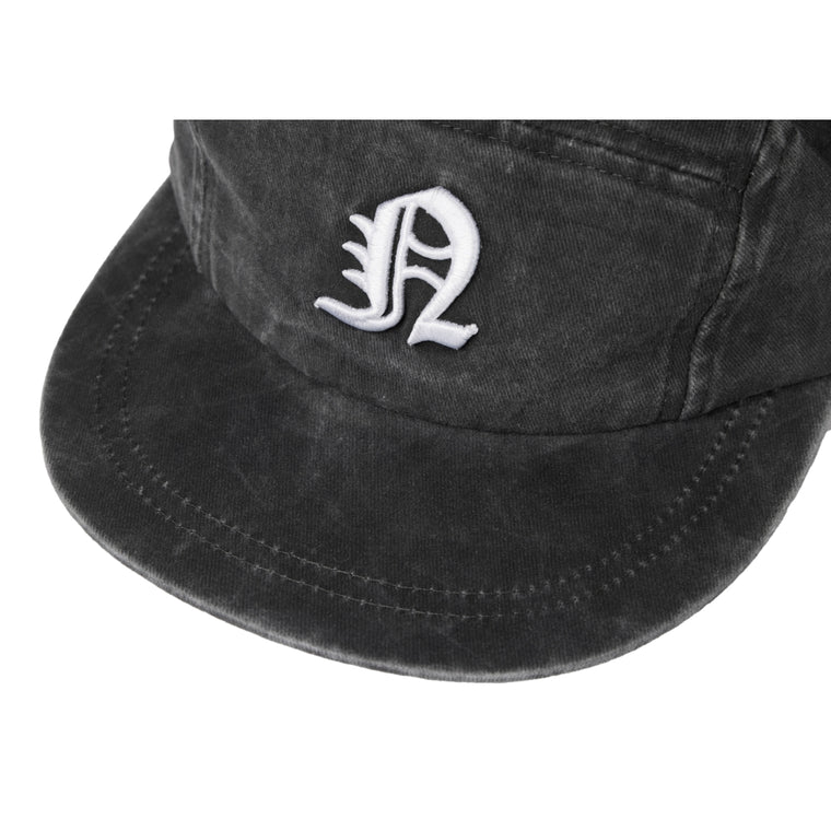 NEUTRAL SOCIETY SNOW WASH TWIST WING CAP-BLACK