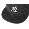NEUTRAL SOCIETY SNOW WASH TWIST WING CAP-BLACK