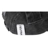 NEUTRAL SOCIETY SNOW WASH TWIST WING CAP-BLACK