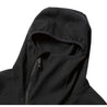 MEANSWHILE SOLOTEX WAFFLE BALACLAVA HOODIE-BLACK