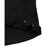 MEANSWHILE SOLOTEX WAFFLE BALACLAVA HOODIE-BLACK