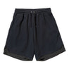MEANSWHILE SOLOTEX WAFFLE EASY SHORTS-NAVY