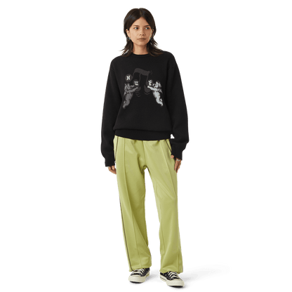 HUF SONG INTARSIA SWEATER-BLACK