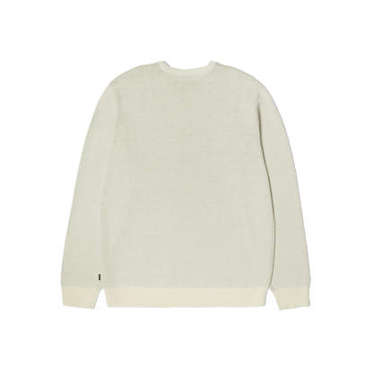 HUF SONG INTARSIA SWEATER-LINEN