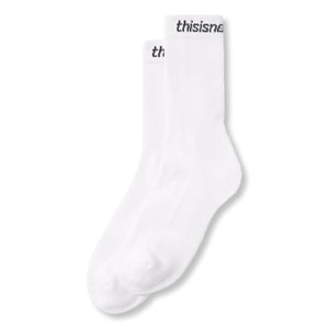 THIS IS NEVER THAT SP-LOGO SOCKS 3PACK-WHITE