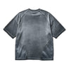 NINE POINT NINE SPIRAL LOGO S/S TEE-GREY