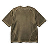 NINE POINT NINE SPIRAL LOGO S/S TEE-OLIVE