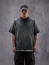 NINE POINT NINE SPIRAL LOGO S/S TEE-OLIVE