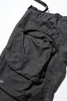 NINE POINT NINE SPIRAL MULTI POCKET FIELD PANTS-BLACK