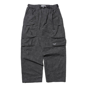 NINE POINT NINE SPIRAL MULTI POCKET FIELD PANTS-BLACK