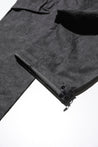 NINE POINT NINE SPIRAL MULTI POCKET FIELD PANTS-BLACK