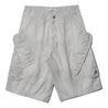 NINE POINT NINE SPIRAL MULTI POCKET FIELD SHORTS-LIGHT GREY