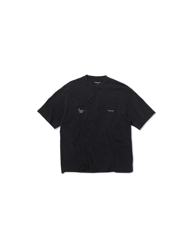 NINE POINT NINE "SPIRIT TRANSFORM" S/S TEE-WASHED BLACK
