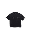 NINE POINT NINE "SPIRIT TRANSFORM" S/S TEE-WASHED BLACK