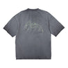 NINE POINT NINE "SPIRIT TRANSFORM" S/S TEE-WASHED GREY