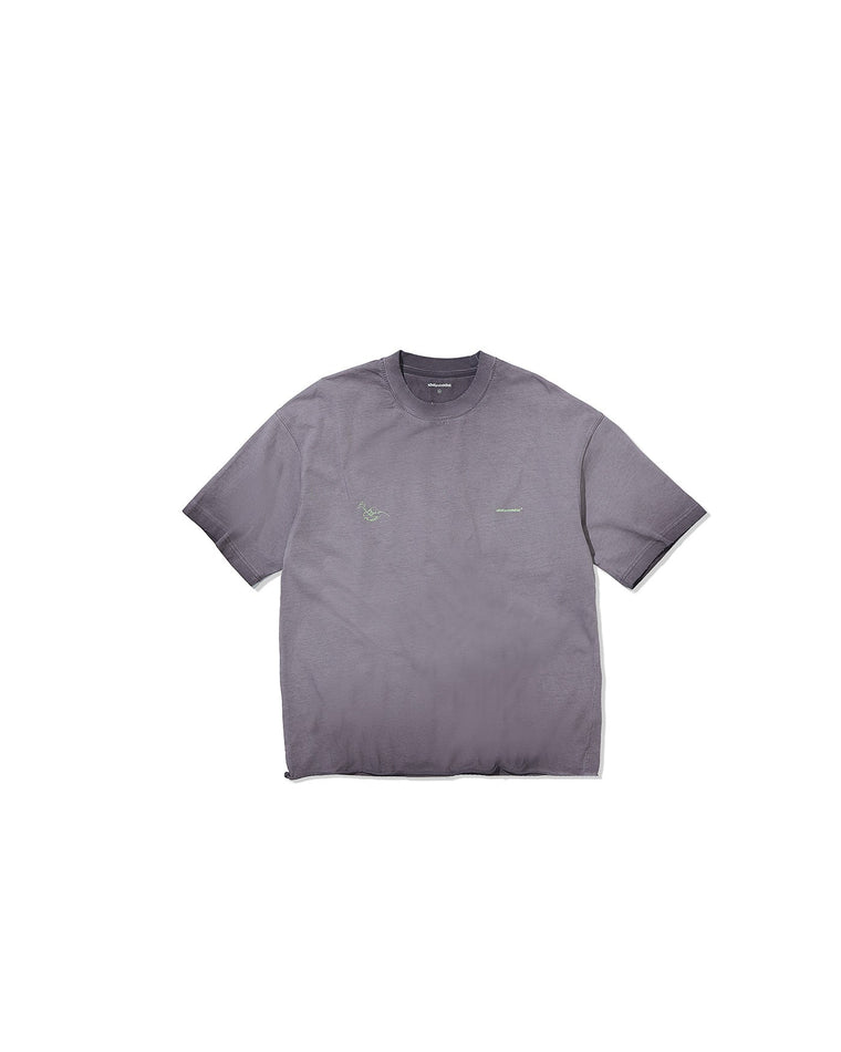 NINE POINT NINE "SPIRIT TRANSFORM" S/S TEE-WASHED PURPLE