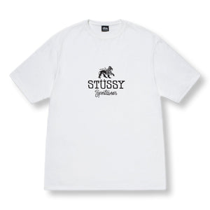 STUSSY SPORTSWEAR TEE-WHITE