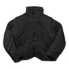 NINE POINT NINE SPRIAL 2IN1 PUFFER JACKET-BLACK