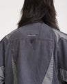 NINE POINT NINE SPRINTER OVERSIZE PANEL DEMIN JACKET-WASHED GREY