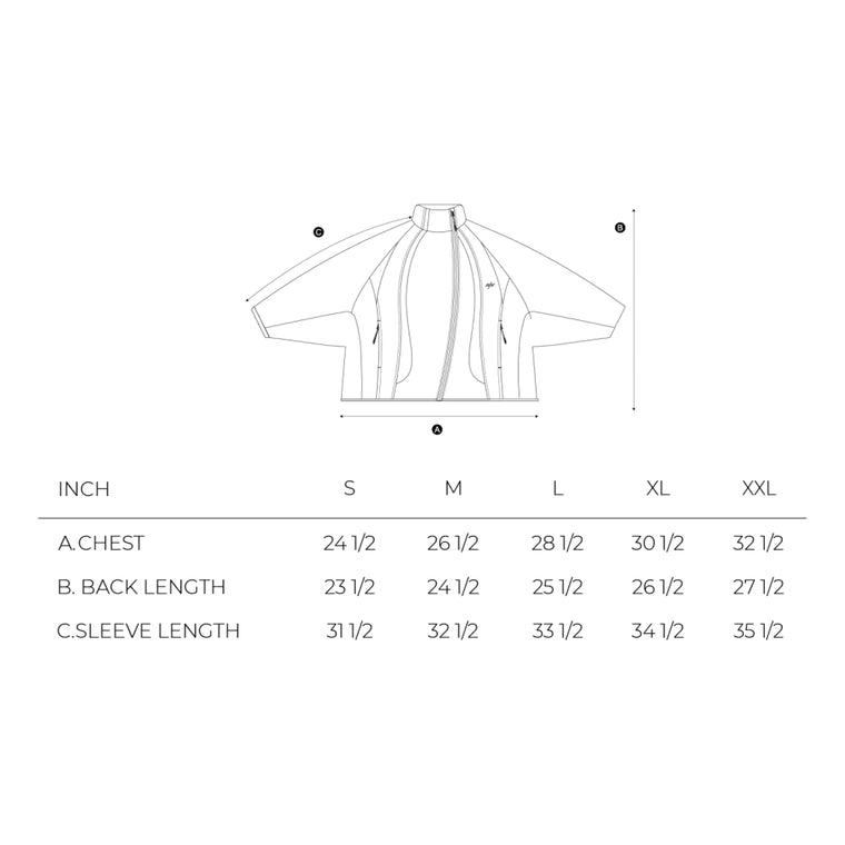 NINE POINT NINE SPRINTER OVERSIZE PANEL DEMIN JACKET-WASHED GREY