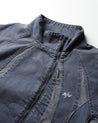 NINE POINT NINE SPRINTER OVERSIZE PANEL DEMIN JACKET-WASHED GREY