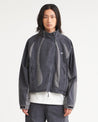NINE POINT NINE SPRINTER OVERSIZE PANEL DEMIN JACKET-WASHED GREY